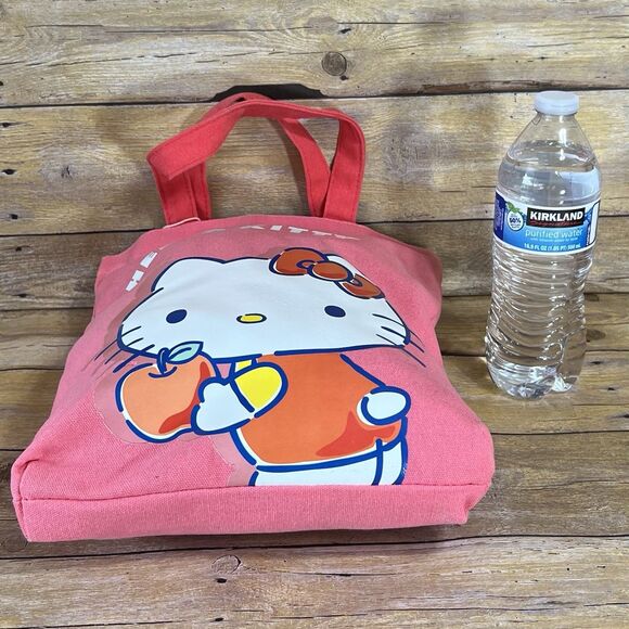 Hello Kitty Apple Collection Miniso Bag Pink New With Tags - Picture 6 of 15